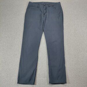 Travis Mathew Mens Chino Pants 34x34* (34x30) Gray Stretch Tencel Blend Golf